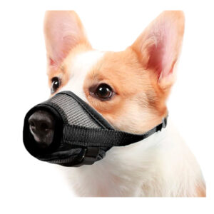 Bozal Ajustable Negro para Perros Pequeños